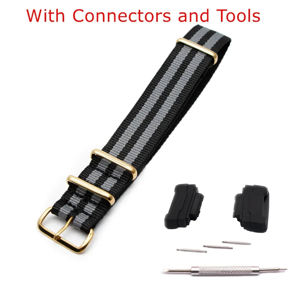 Nylon Watch Strap Casio G-shock GA100 GA120 GA110 GA400 Men Women