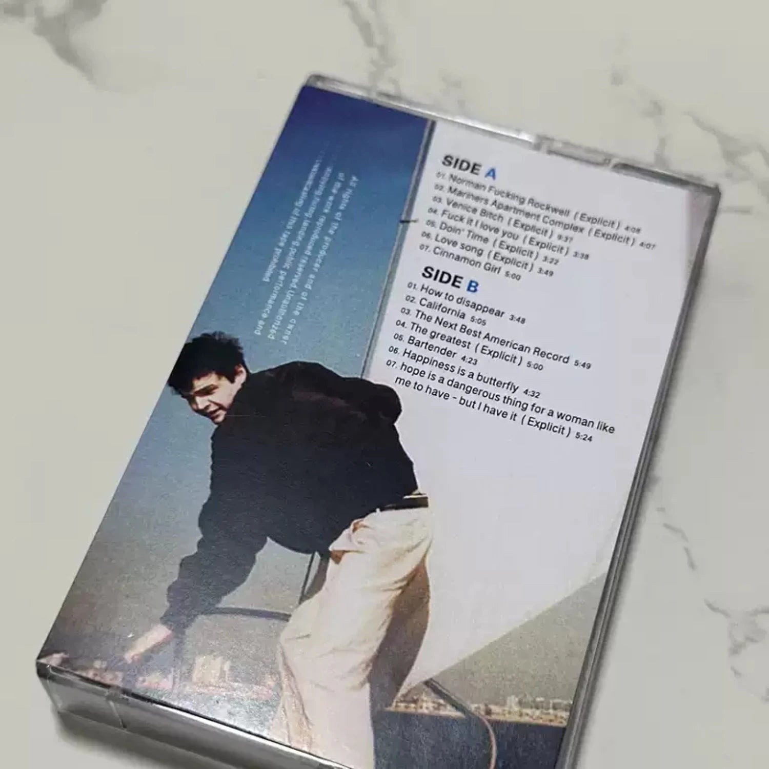 Retro Indie Pop Cassette Tape | American Comic-Style Duo Collage Cover, High-Fidelity Analog Full Track Edition Qme