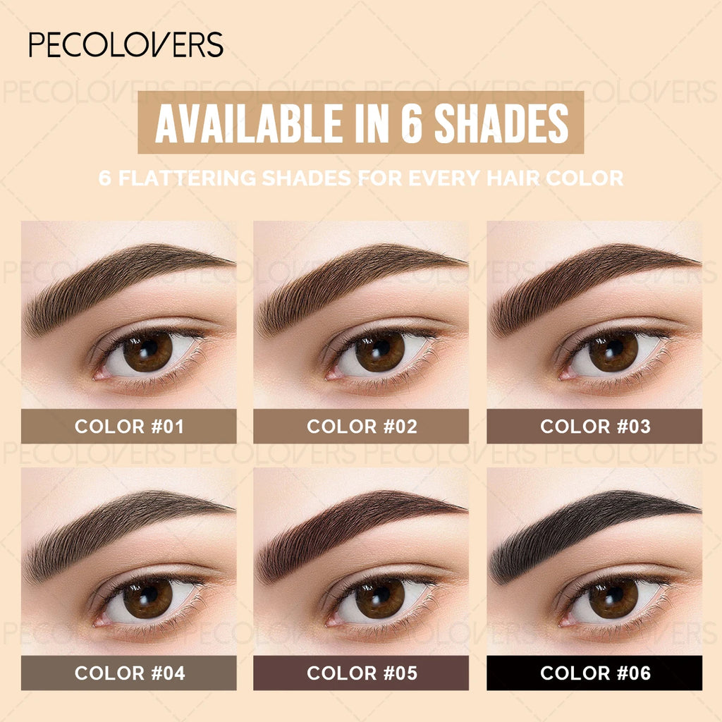Fast-drying Liquid Eyebrow Pencil Four-pronged Design Defined Brows Qme