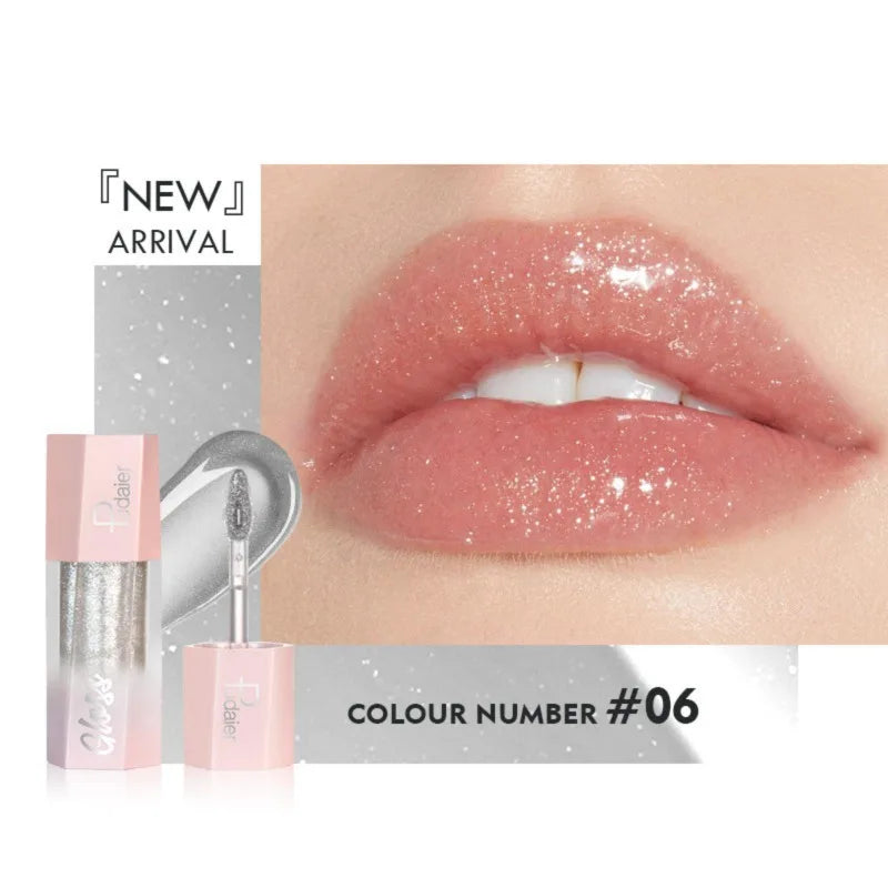 8-color Lipstick Non-stick Lip Gloss Non-distorted European American Qme 06