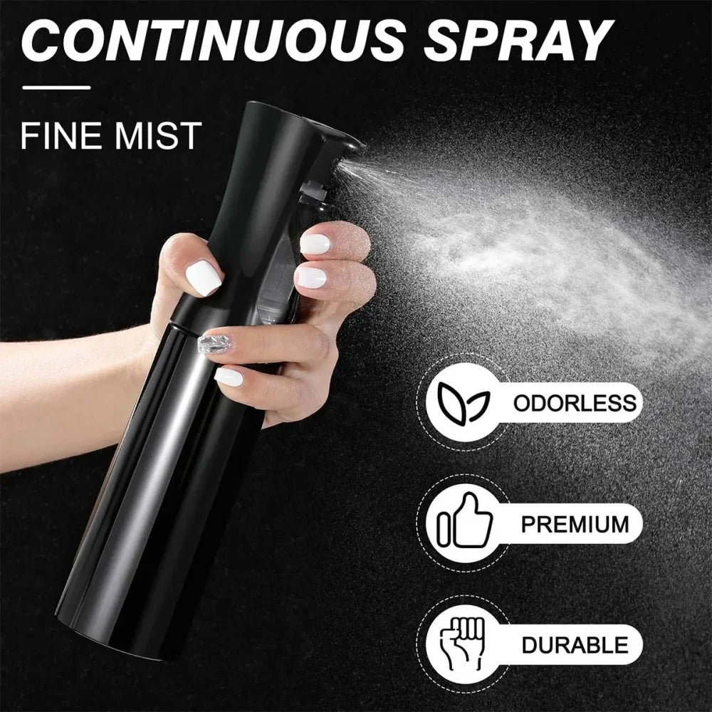 High Pressure Water Can Water Spray Bottle Barber Shampoo Mist Water Spray Bottle Portable Beard Hair Salon Styling Accessories Qme