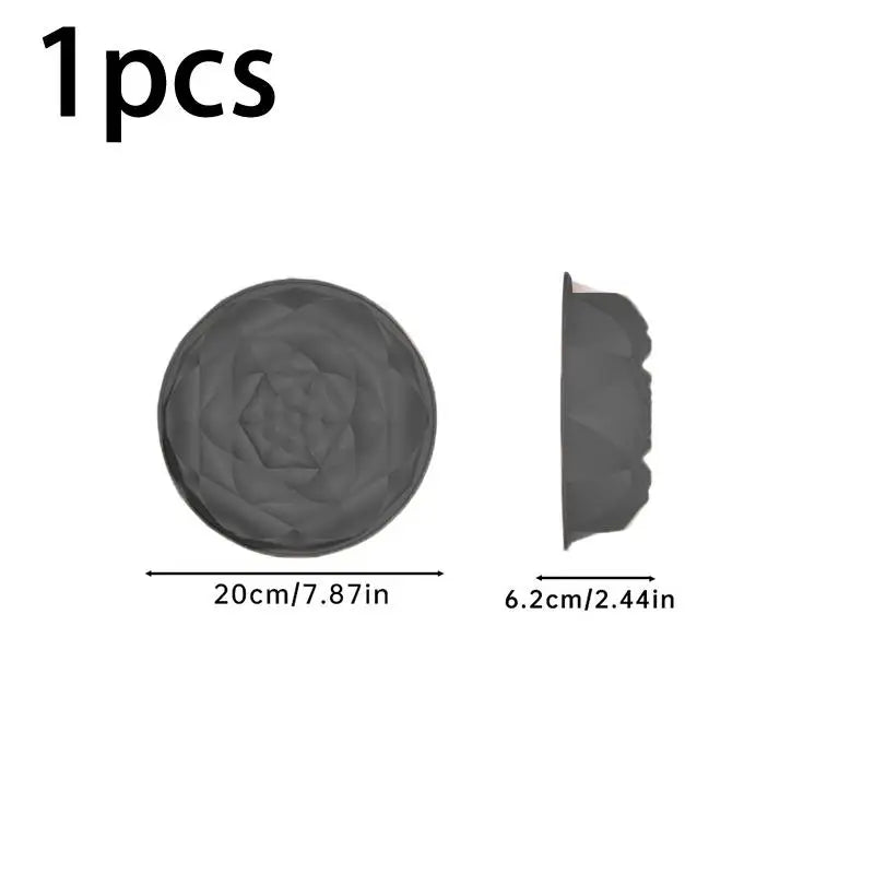 Charlotte Cake Pan Silicone Cheesecake Nonstick Round Baking Mold Qme C3