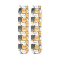 Cute Animal Women's Socks Unisex Crazy Hip-hop Fun Creative Design Qme style12 One Size