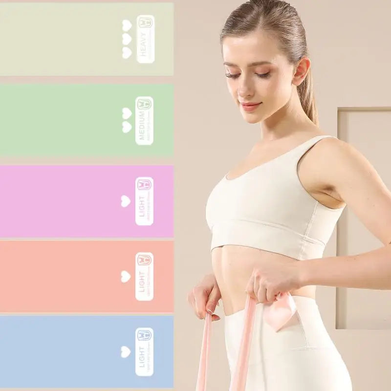 Yoga Tension Home Use Beginners Stretching Training Resistance Band Qme