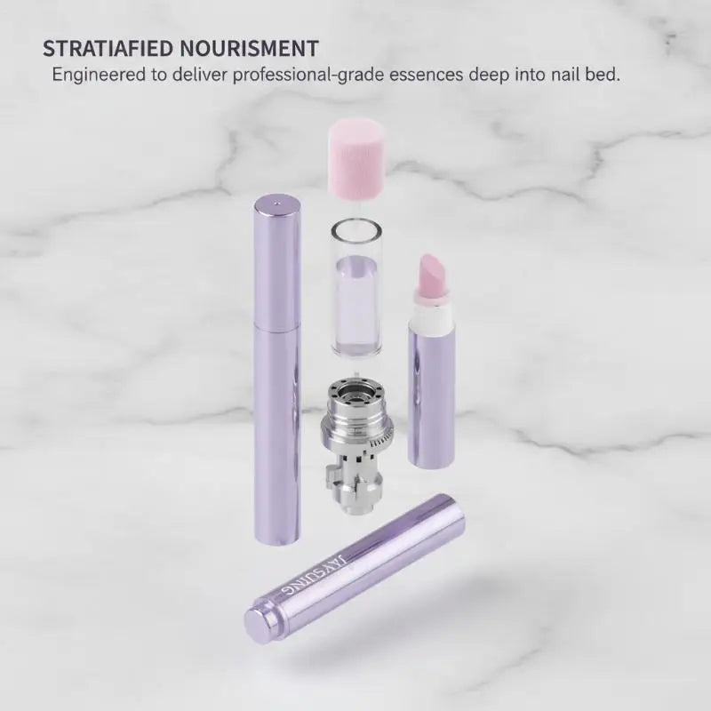 Hydrating Cuticle Remover Oil Pen Nail Care Ceramic Tip Pusher Qme