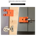 Door Hinge Jig Magnetic Alignment Tool Cabinet Spacer Carpentry Qme CN Yellow