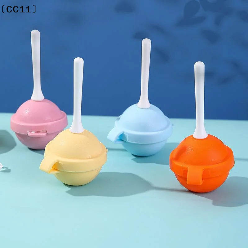 Silicone Popsicle Mold Lollipop Ice Tray Food Grade Reusable Qme