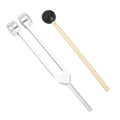A02F-For Healing For Healing Tuning Forks Professional Quality With Frequency 128C For Healing Device Set Qme As Shown