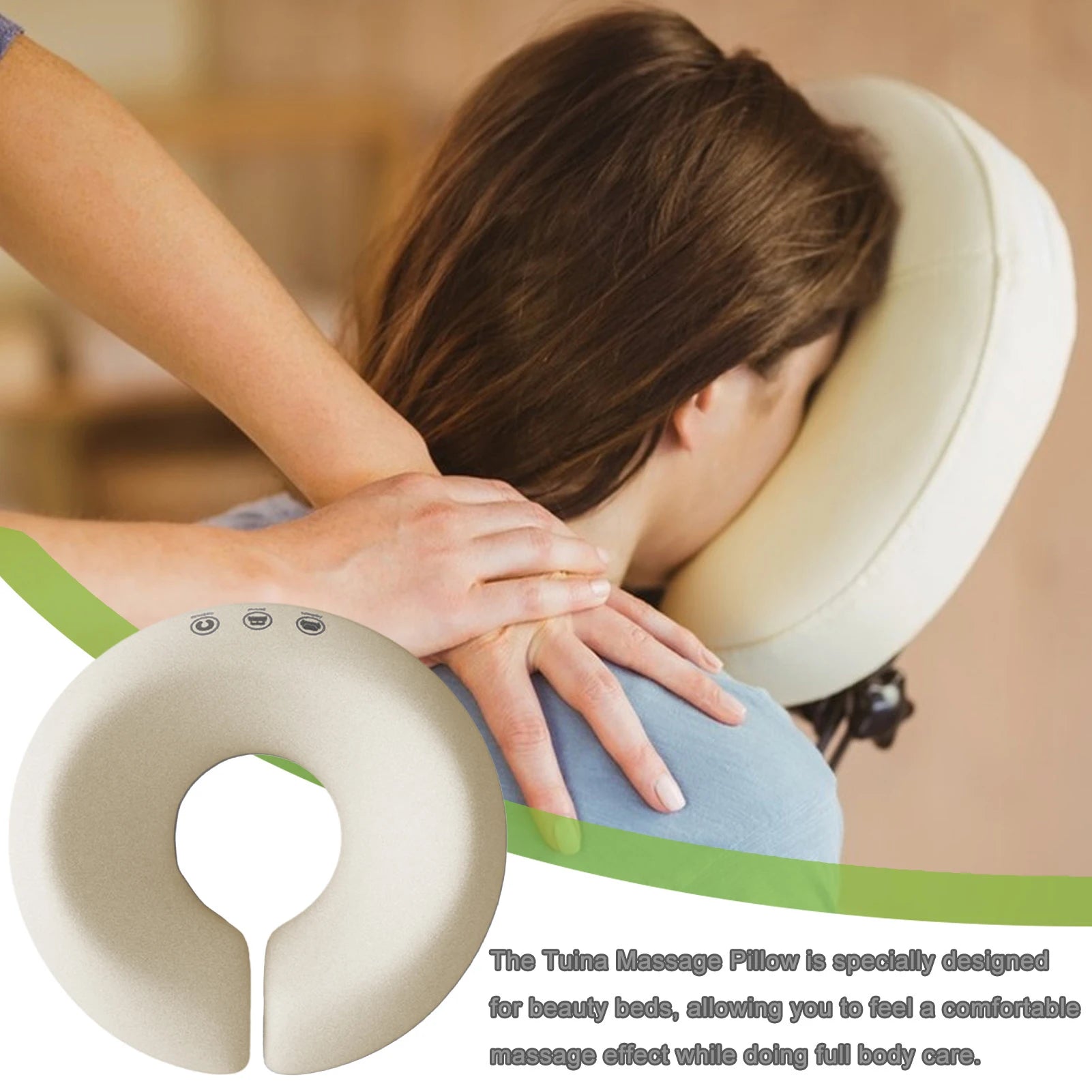 Face Down Pillow Spa Master Massage Table Universal Headrest Face Cushion Soft Spa Massage Table Chair Foam Face Pillow Qme