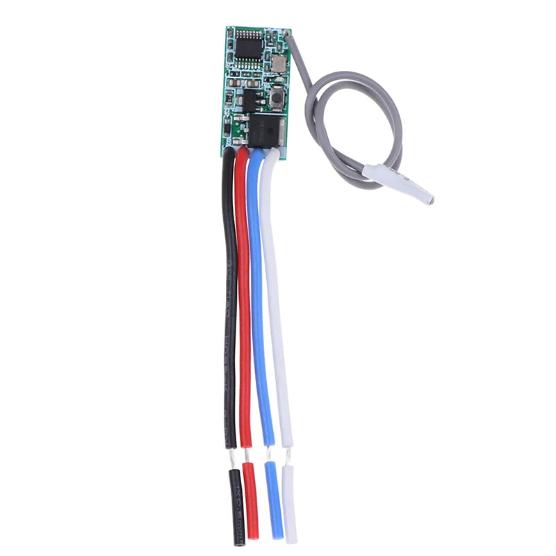 433Mhz 1CH RF Relay Receiver Wireless Remote Control Light Switch Qme