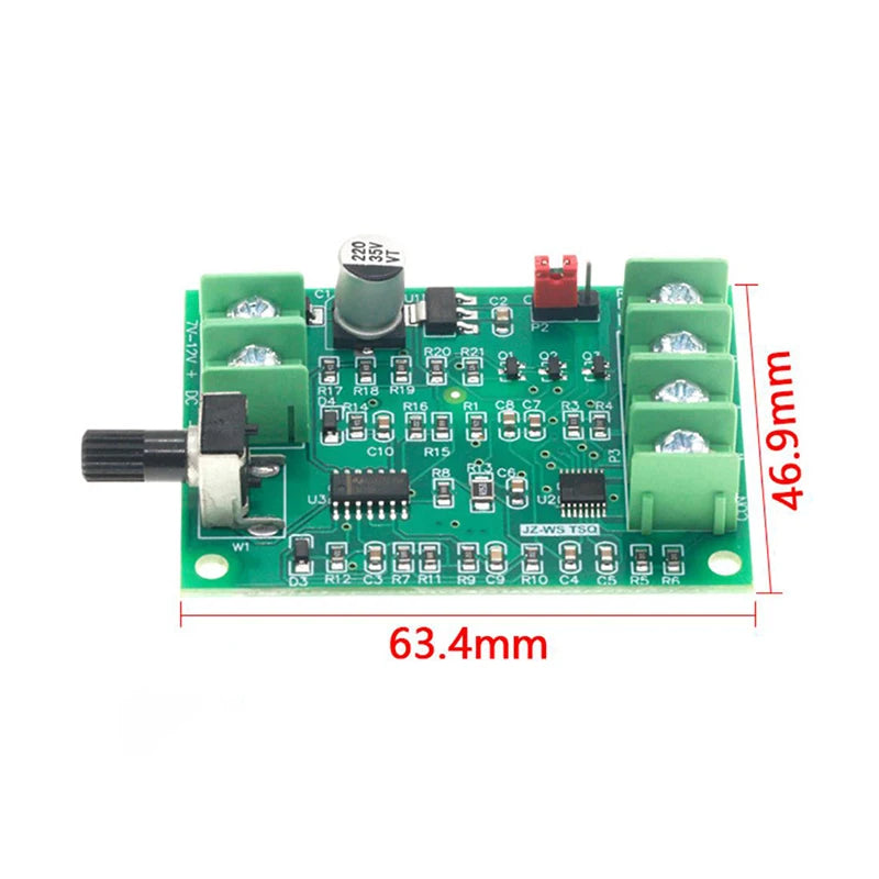 Brushless DC Motor Driver Controller Board Voltage Over Current Qme