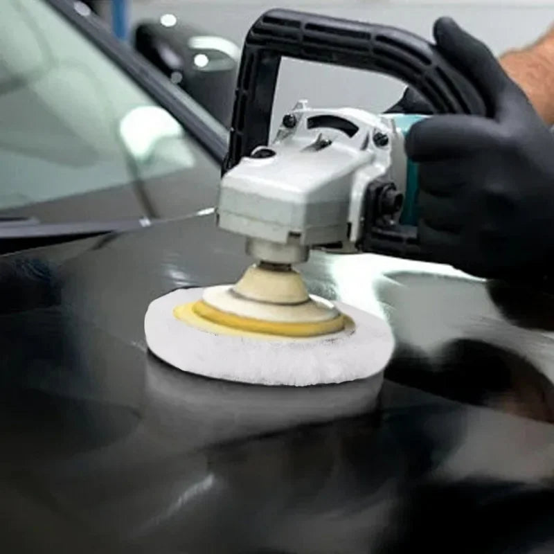 3/4/5/6/7 Inch Polishing Kit One Polishing Pad Car Waxing Sponge Disk Wool Wheel Auto Paint Care Polisher Pads for Car Polisher Qme