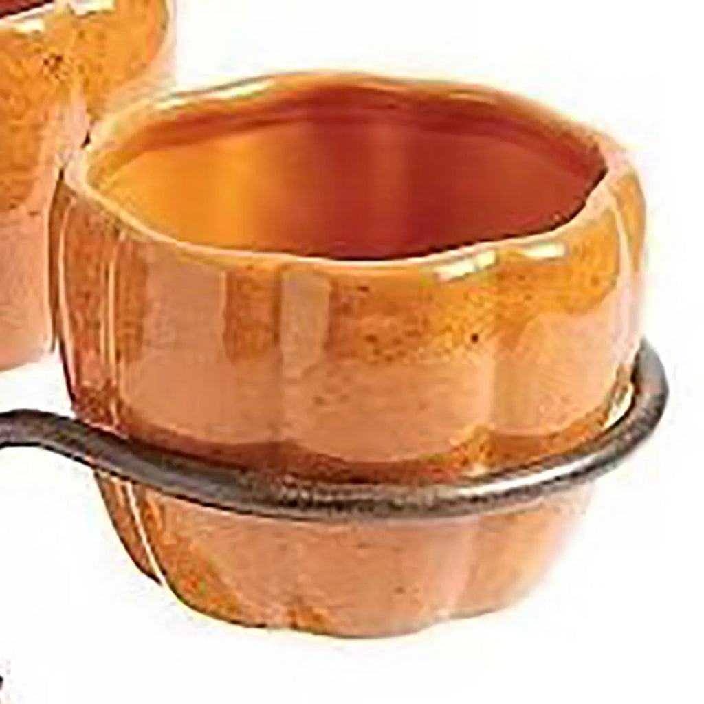 Multifunctional Halloween Wooden Snack Bowl Stand Halloween Creative Snack Basket 3/4/6 Bowls Qme