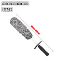 Car Wash Super Brush Microfiber Premium Wheels Brush Non-Slip soft Handle Easy To Cleaning car wheel Spokes Car Accessories Qme Black brush