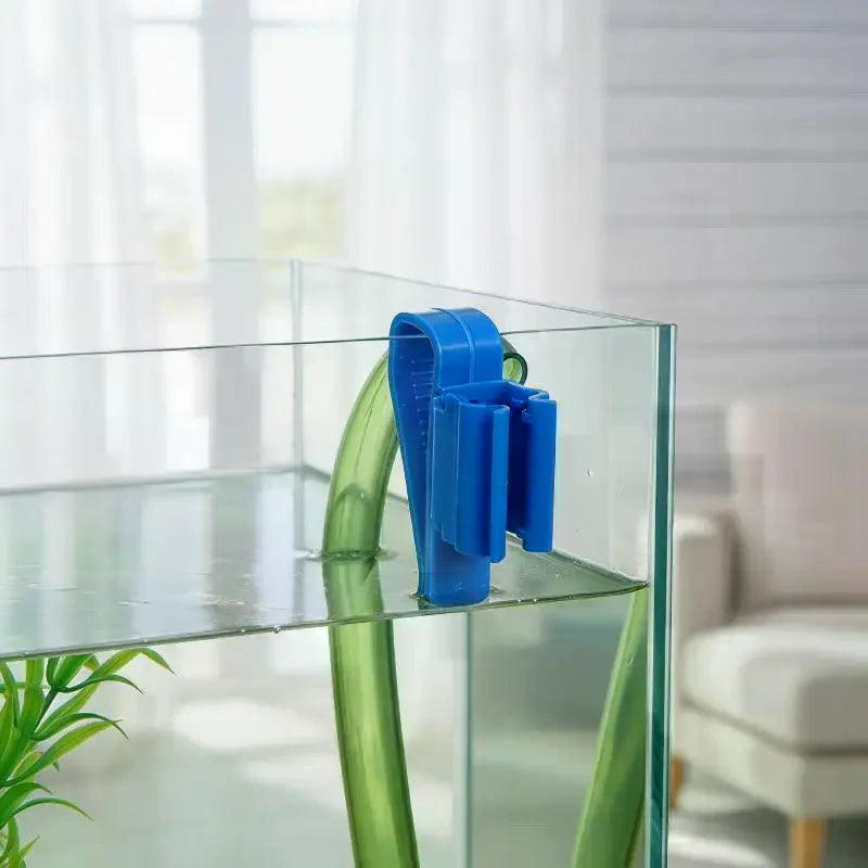 Aquarium Filter Water Pipe Hose Bracket Fixing Clamp Moving Qme