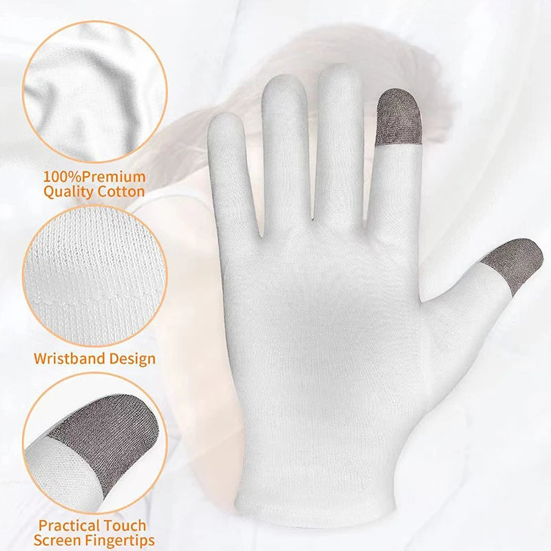Moisturizing Gloves Socks Hands Feet Exfoliating Care Cracked Dry Skin Qme