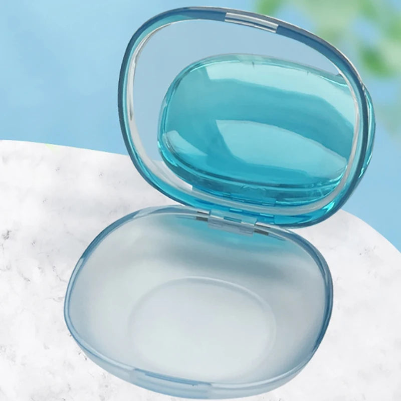 Orthodontic Case Dental Invisible Braces Retainer Box Mouth Guard Qme