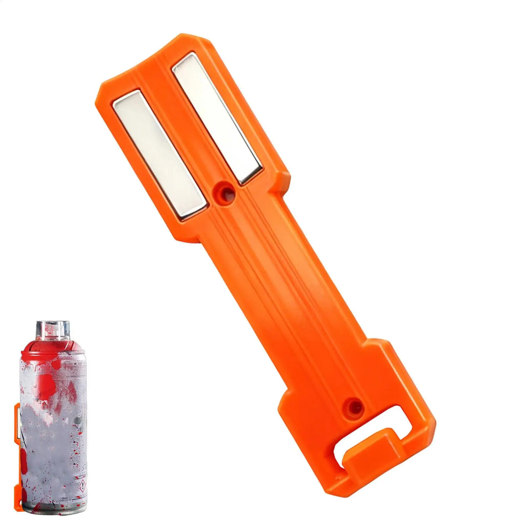 NEW 1PC Magnetic Spray Can Holder Bottle Organizer Wall Mount Spray Paint Rack For Garage Tool Case Workplace Workshop Basement Qme