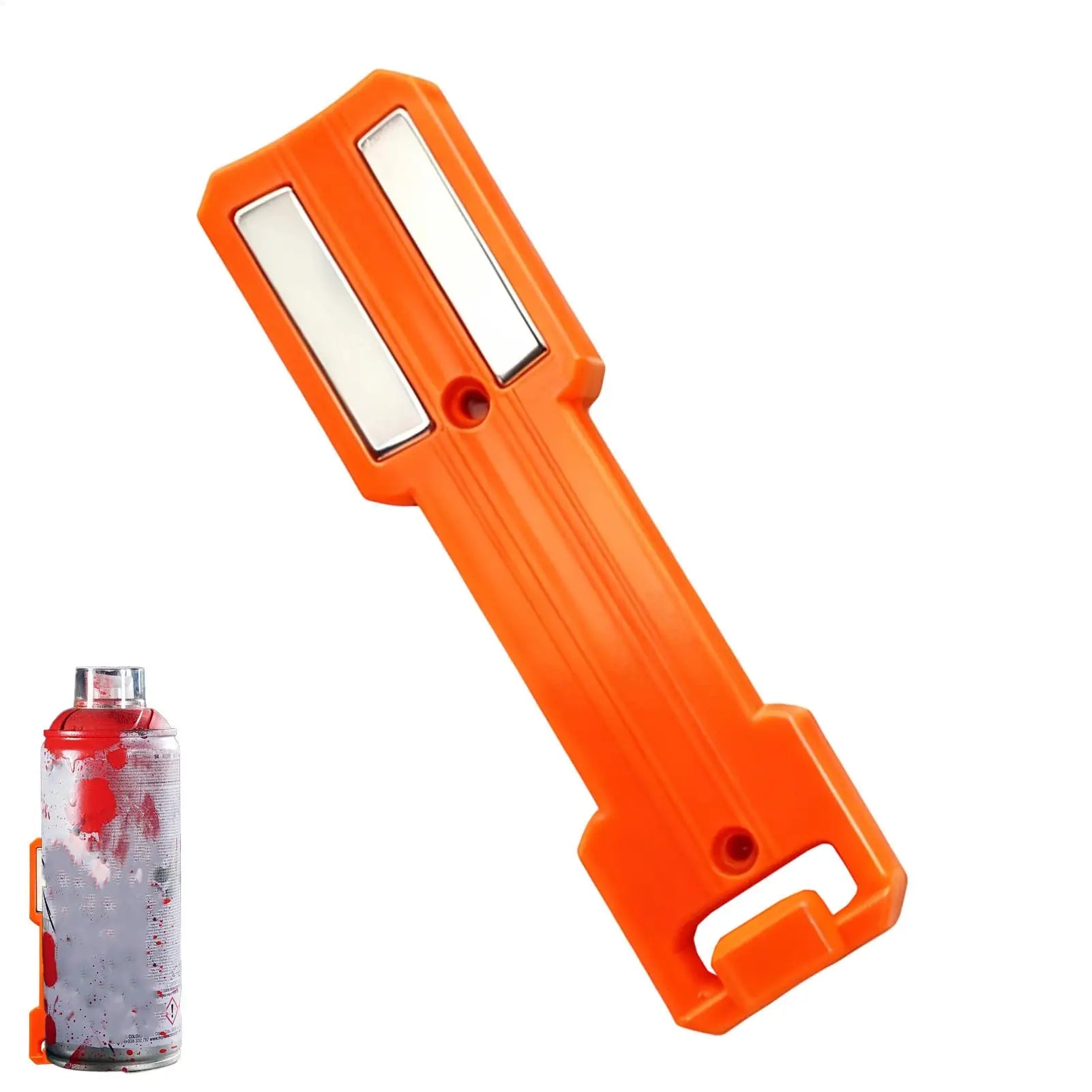 NEW 1PC Magnetic Spray Can Holder Bottle Organizer Wall Mount Spray Paint Rack For Garage Tool Case Workplace Workshop Basement Qme
