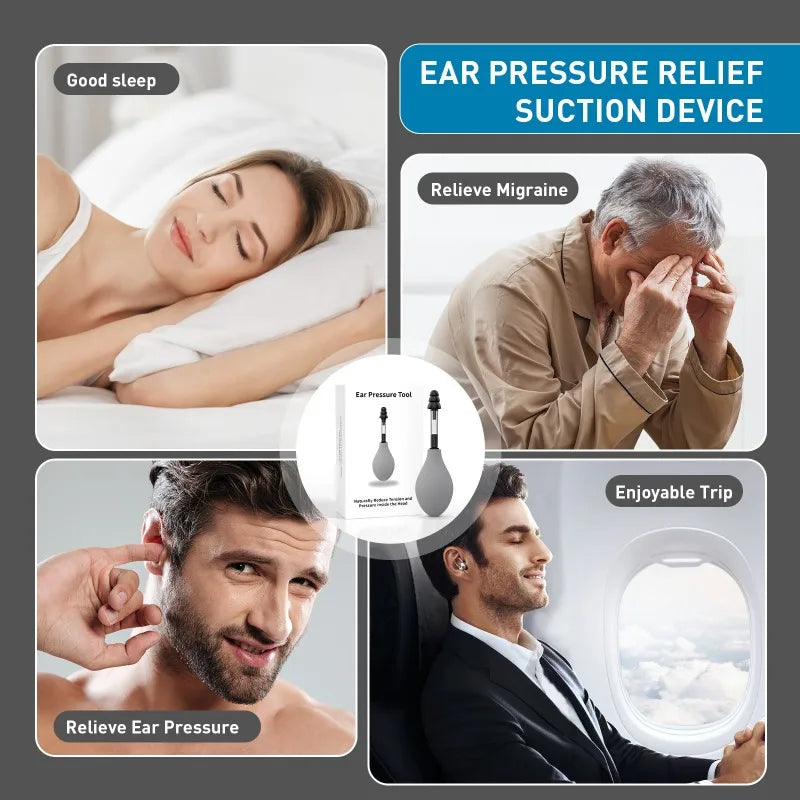 Natural Ear Massage Tool Calm Relieve Pressure Sinus Discomfort Qme