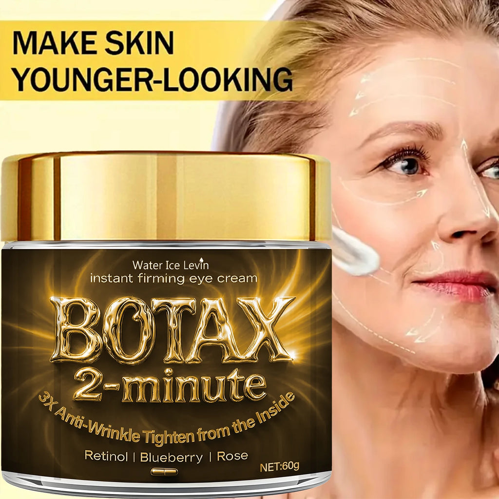 Instant Firming Face Cream with Retinol & Bee Venom - 2-Minute Wrinkle Tightening & Moisturizing for Confident Skin Qme