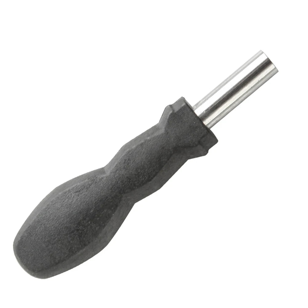 2pcs 6.35mm Hex Plastic Screwdriver Handle Practical Small Home Repair Hand Tools Qme