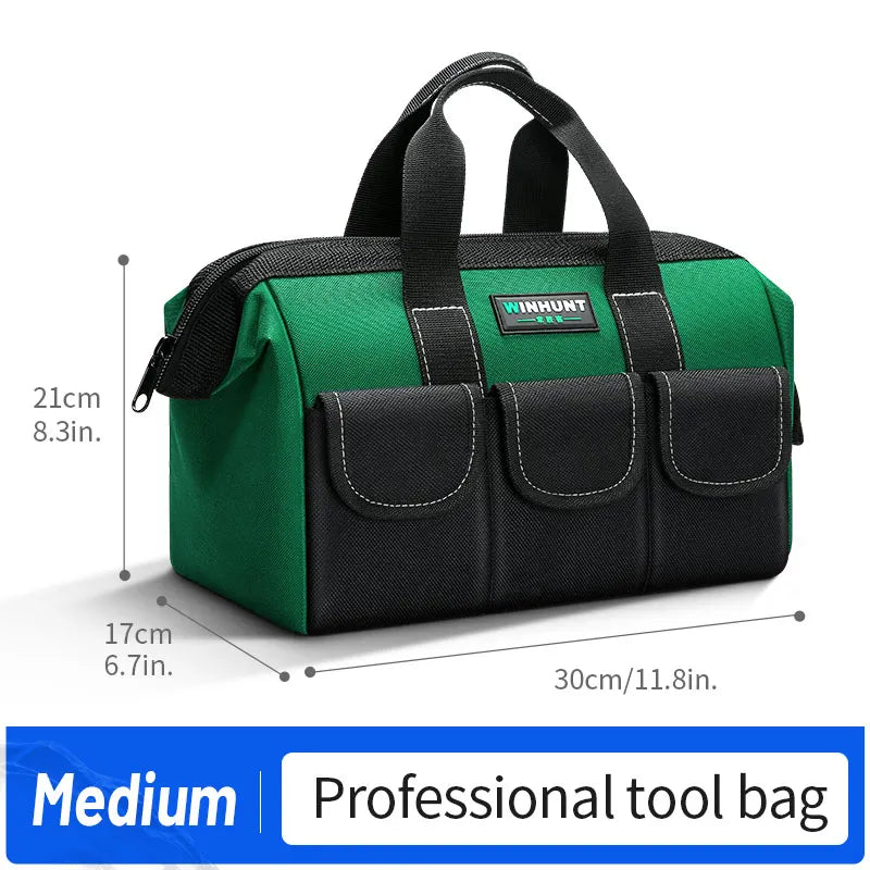 Heavy Duty Tool Bag Oxford Cloth Wear-resistant Storage Organizer Qme Medium