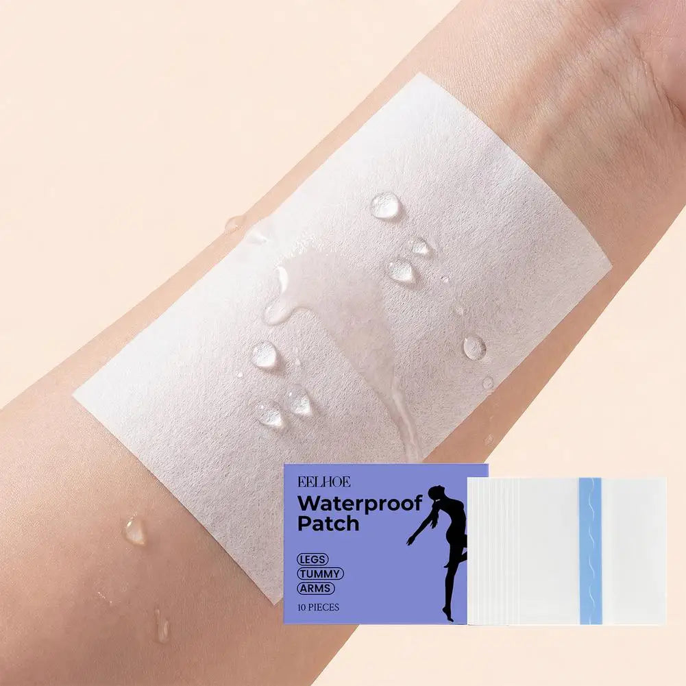 EELHOE Waterproof Skin-Friendly Body Patches Breathable Comfortable Adhesive Patches For Legs Tummy Arms Daily Home Outdoor Care Qme
