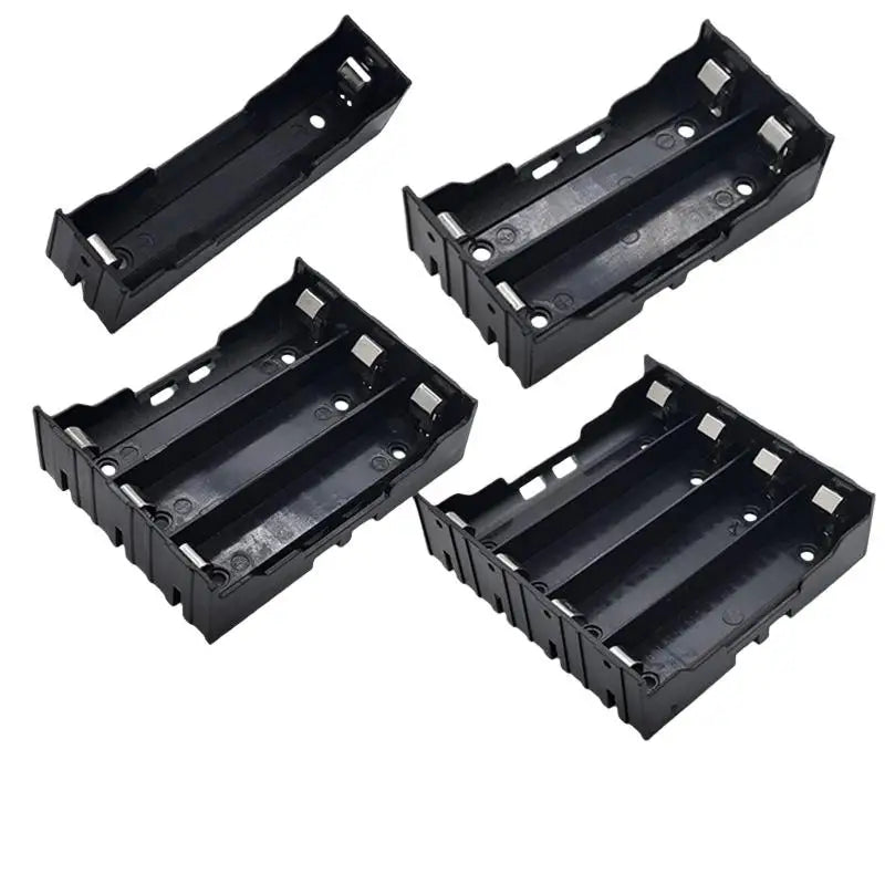 18650 Parallel Battery Box Shell 1 2 3 4 Slot Holder Storage Case DIY Qme