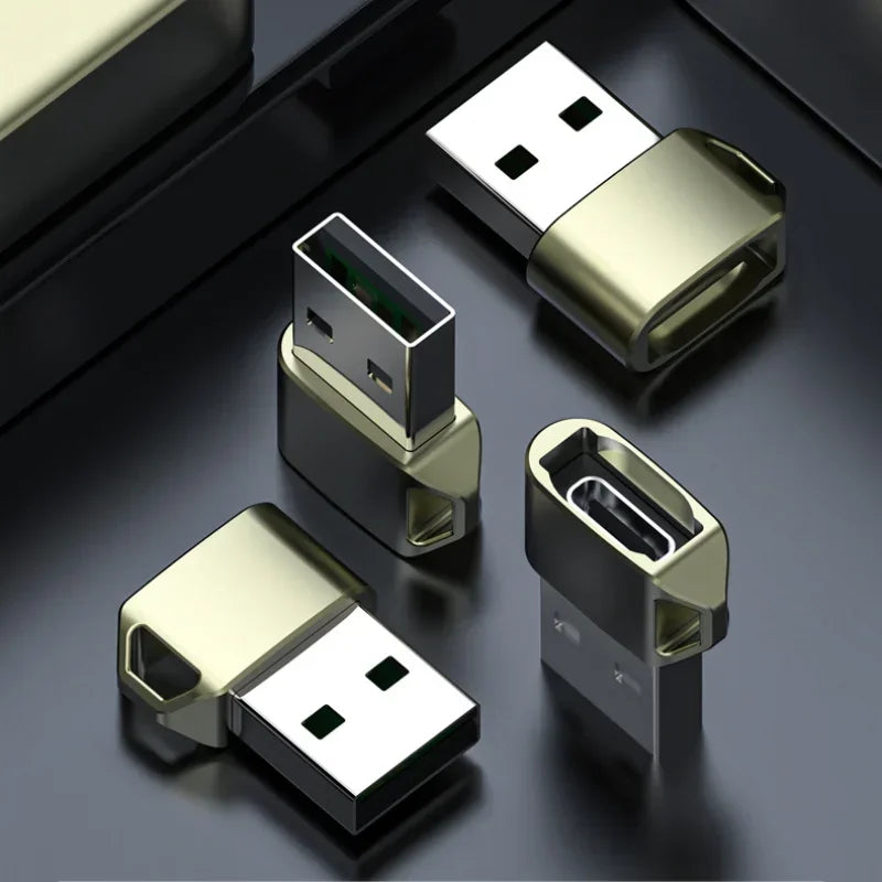 1PCS Universal Usb To Type C Adapter for Android Mobile Mini Type-C Jack Splitter Smartphone USB C Connectors OTG Converter Qme