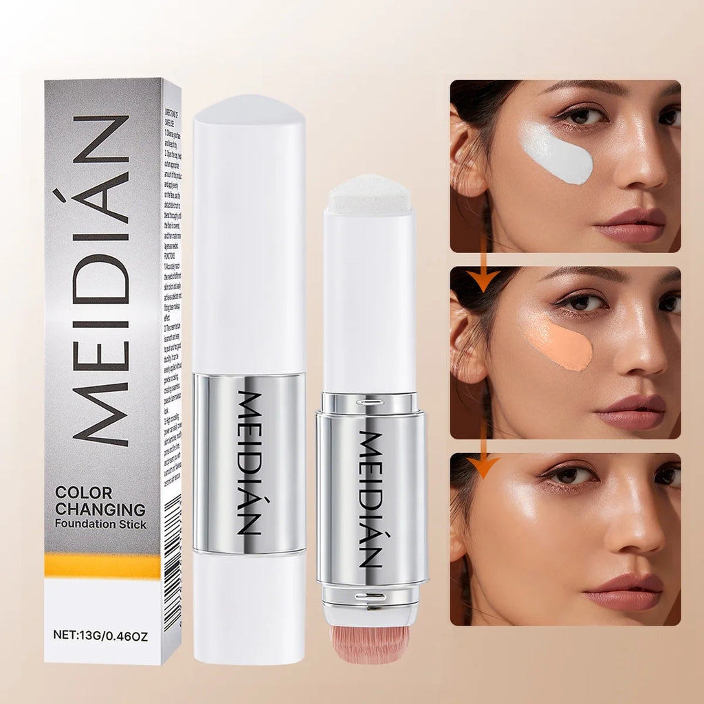 Changing Foundation Make-up Stick Moisturize Without Drying Brighten Qme
