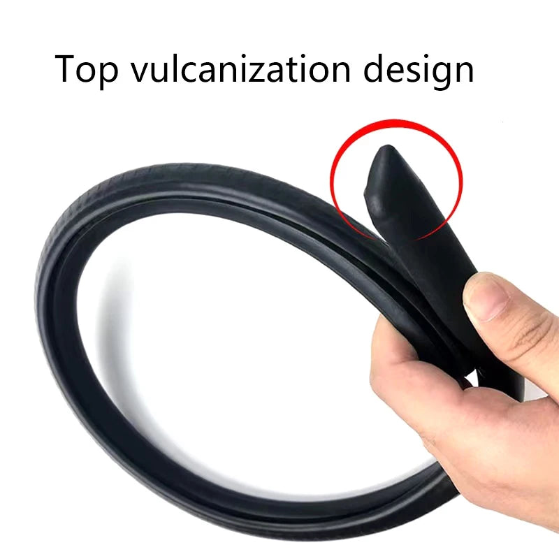 1Pair Car Door Sealing Strips Slot B-pillar Rubber Strip Gap Sound Qme
