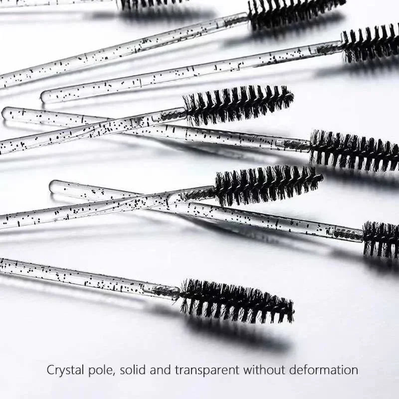 Disposable Mascara Wands Eyebrow Spoolies Brush Eyelash Extensions Qme