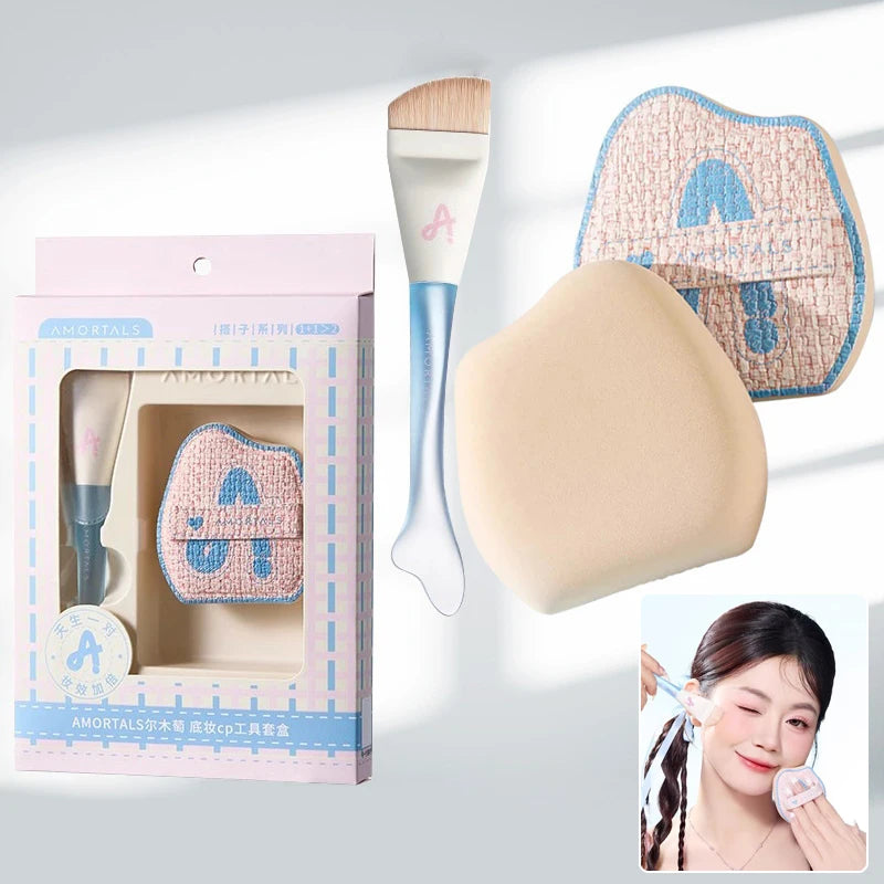 Makeup Ultra-thin Brush Foundation Traceless Sponge Powder Soft Puff Qme