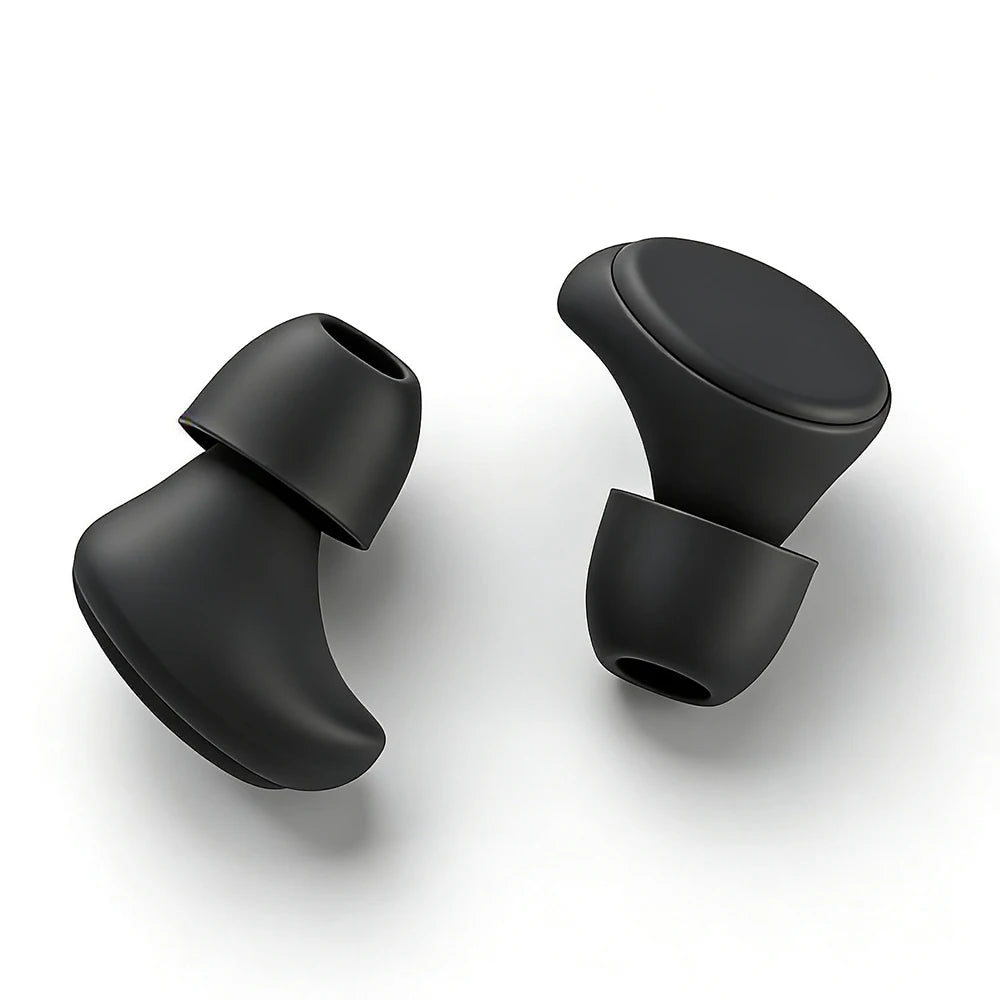 Sleep Earplugs 36dB Noise Cancelling Adjustable Air Pressure Qme