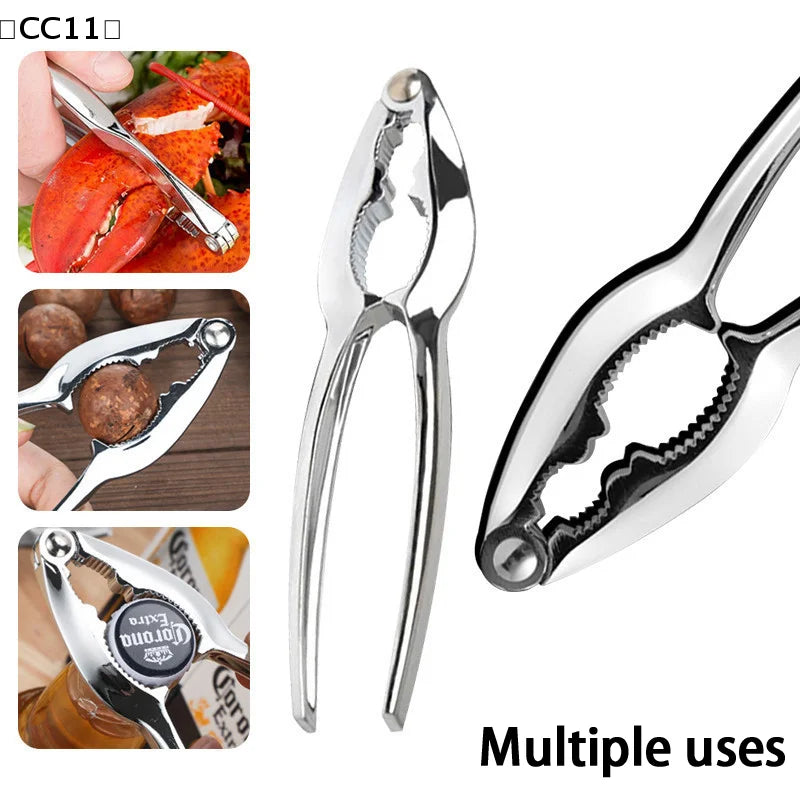 Seafood Crackers Crab Forks Lobster Opener Clip Leg Sheller Nuts Qme