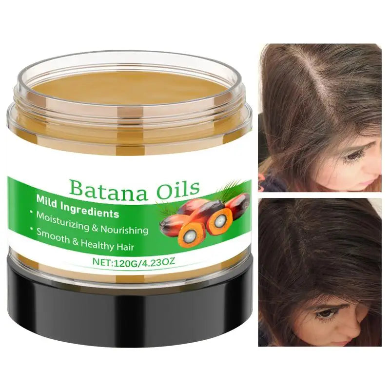 Batan Hair Oil Hair Conditioner Nourishing Moisturizing Repairing Strengthens Roots Smoothing Conditioner Hair Care 120g Qme
