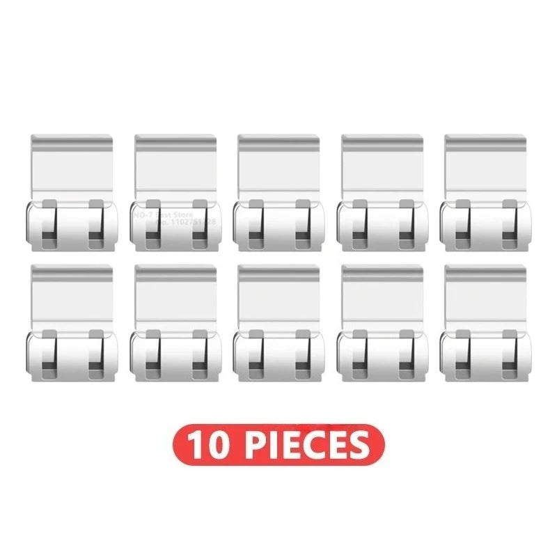 4 Invisible Leg Shortening Clip Non-slip Pants Edge Quick Fix Hem Qme 10PCS