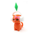 Wobbly Dancing Cat Car Accessory Sims Figurine Creative Dashboard Qme Orange