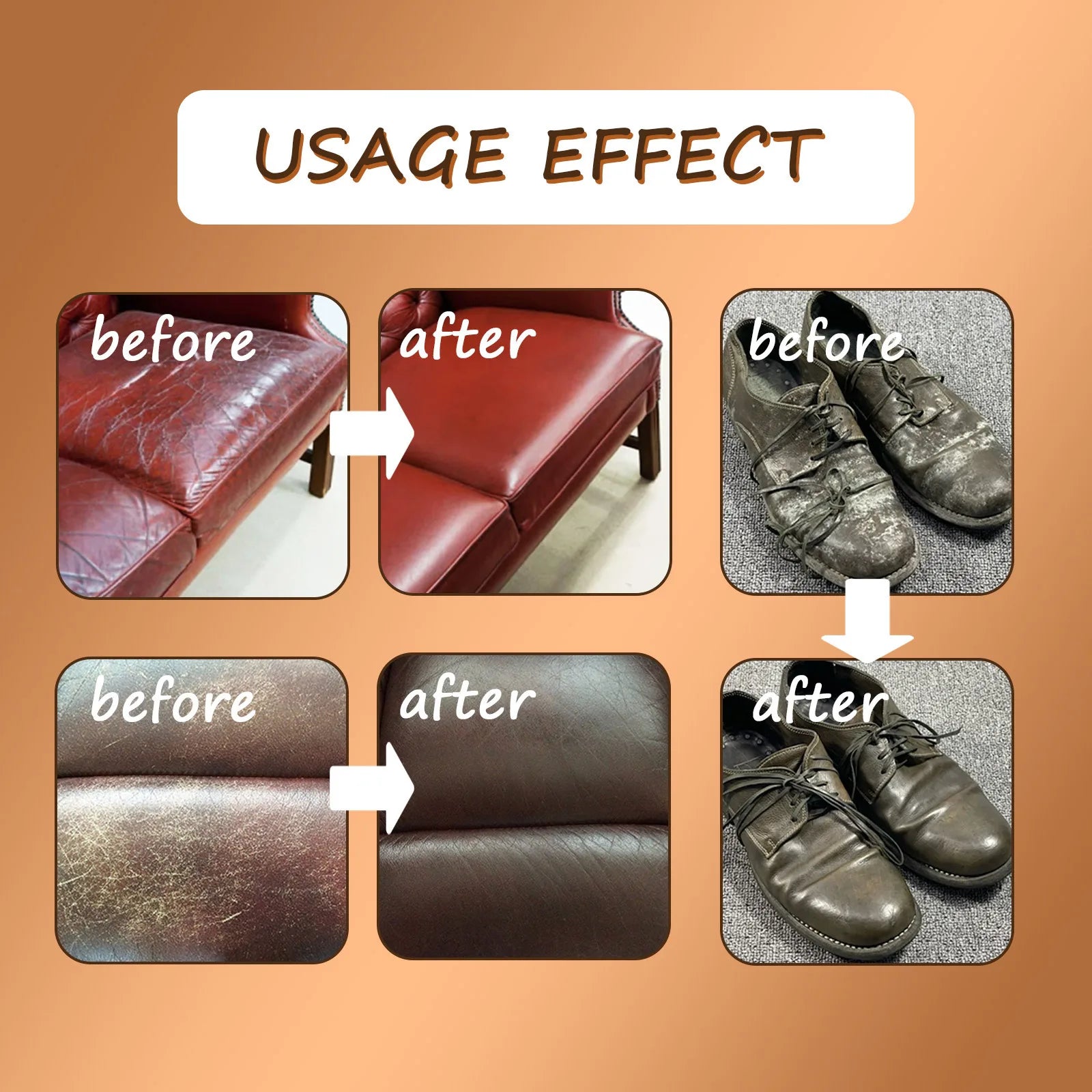 Leather Repair Wax Colorful Car Home Repair Scratch Cracks Sofa Shoes Leather Complementary Refurbishing Leather Polishing Paste Qme