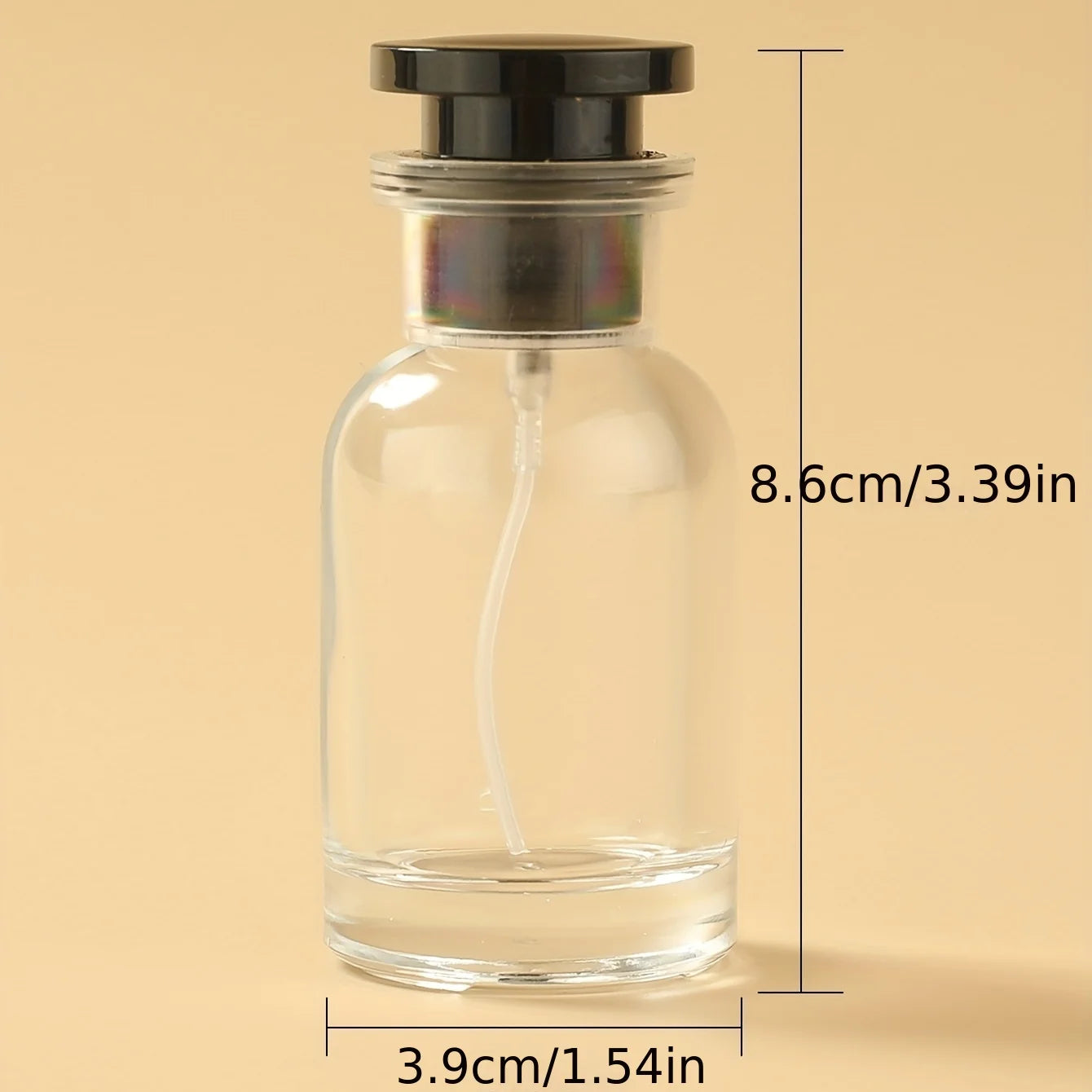 Perfume Bottle Spray High-end Glass Portable Travel Empty Containers Qme