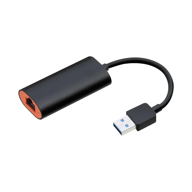 USB C Ethernet Adapter Network Card USB-C To Ethernet RJ45 Lan for MacBook Windows 7/8/10 Type C Ethernet 10/100/1000Mbps Qme