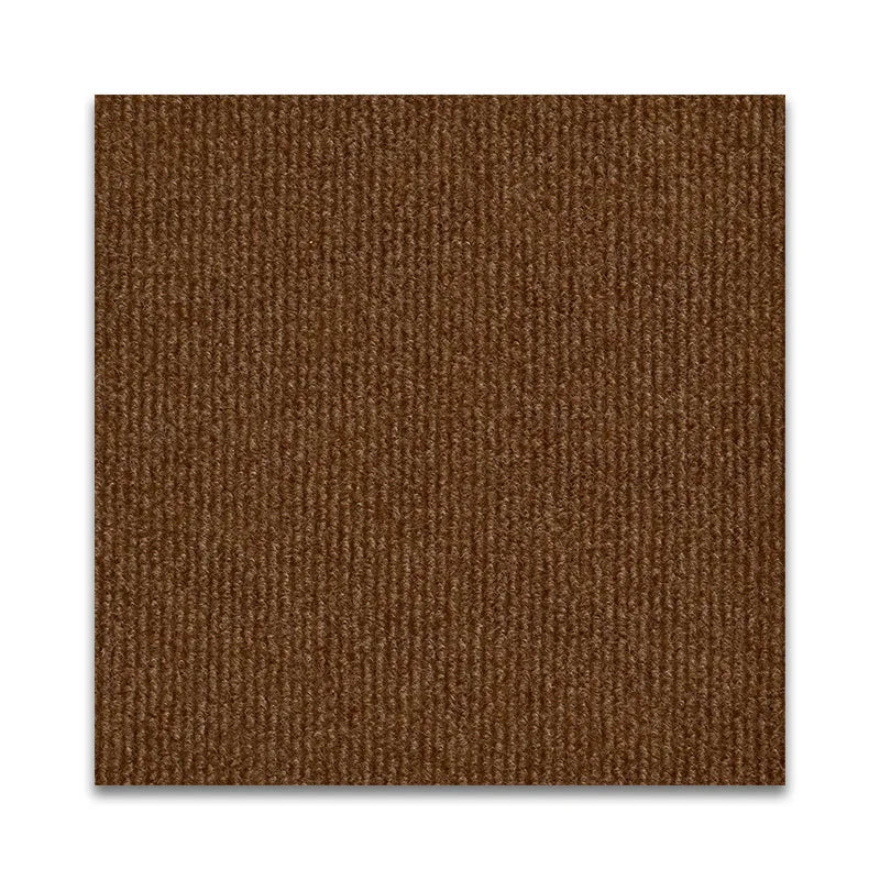10pcs Self-adhesive Area Rug Carpet Thicken Soundproof Decor Carpets for Living Room DIY Splice Bedroom Small Rugs Home Decor Qme brown 30x30cmx10pcs