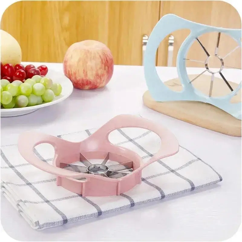 1Pcs Stainless Steel Solid Color Apple Corer Fruit Slicer Kitchen Divider Gadgets And Accessories Home Kitchen Convinience Tools Qme