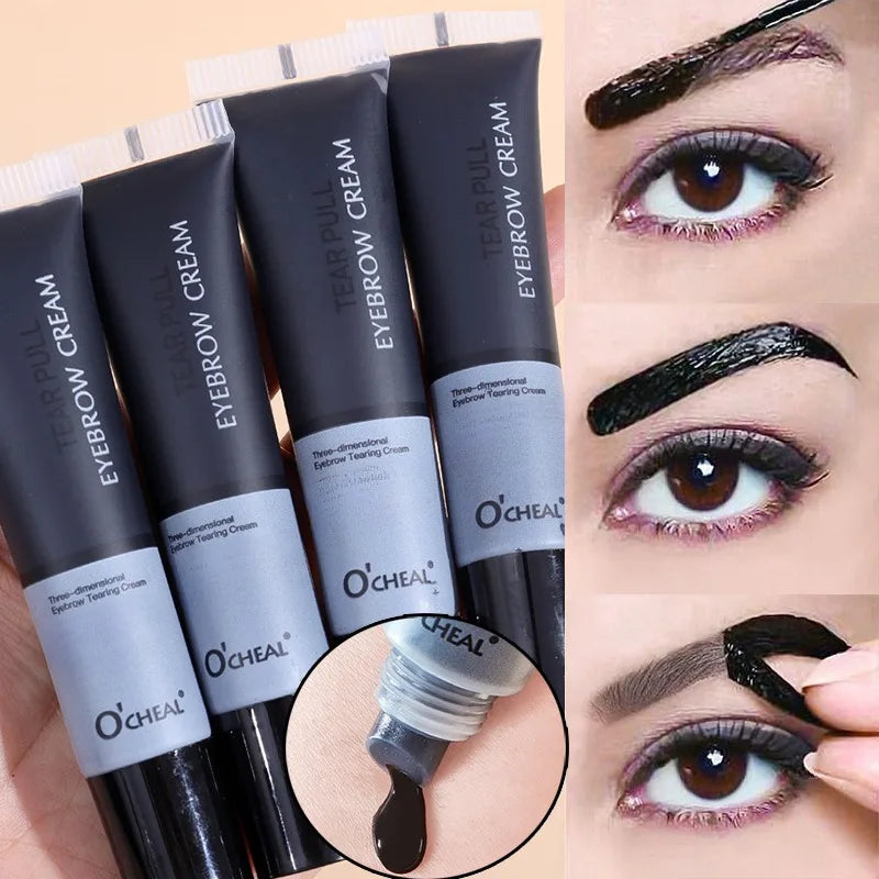 Long-lasting Waterproof Eyebrow Gel Semi-permanent Tattoo Tint Qme