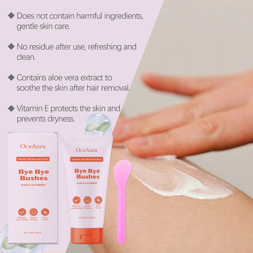 Woman Depilatory Cream Intimate Parts Hair Growth Inhibitor Anti Dry Prevent Black Spots After Shave Oil Body Hair Removal Cream Qme