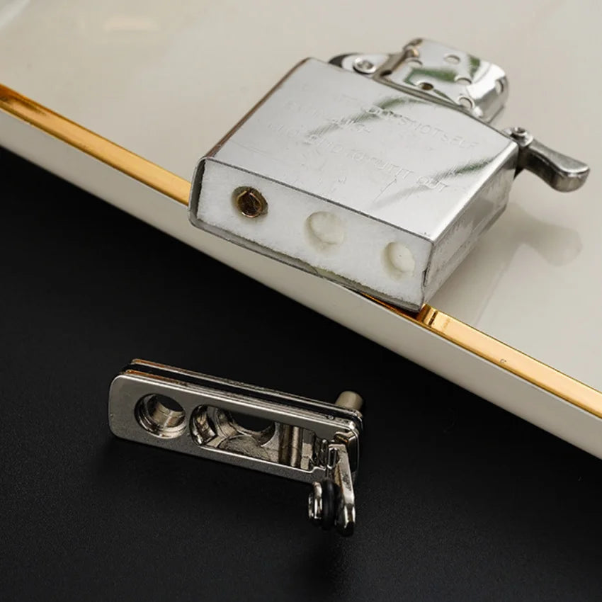 Sealing Metal Lighter Sealing Metal Cotton Base For Zip Lighter Regular Inner Liner Modified Base Cotton Reduce Volatilization. Qme