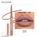 Velvet Matte Lipliner Pen, High Color Rendering Non-sticky Cup, Elegance Makeup Look, Lip Gloss & Lipstick Pen, Lip Makeup Qme 03