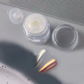New 1pcNail Mirror Aurora Glitter Crystal Powder Bright Moonlight Pearl White Buffing Powder DIY Manicure Highlight Shimmer Dus Qme Gold