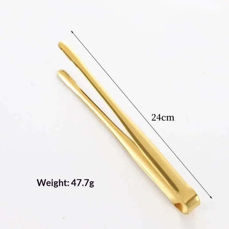 Barbecue Clip Grill Tongs Stainless Steel Meat Food Cooking Utensils Qme M AM